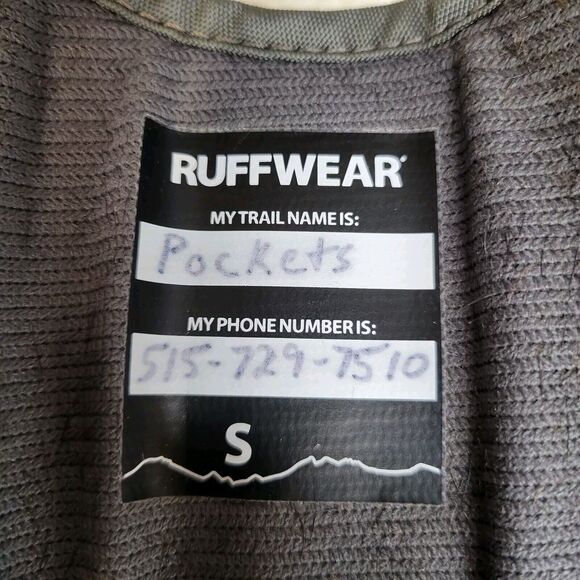 RuffWear Dog Backpack Small Hiking Dual Saddlebag Orange Outdoor Camping Travel - Picture 5 of 7